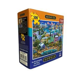Dowdle Bermuda 500 Piece Jigsaw Puzzle New Collectible Series Paint The Town ￼￼